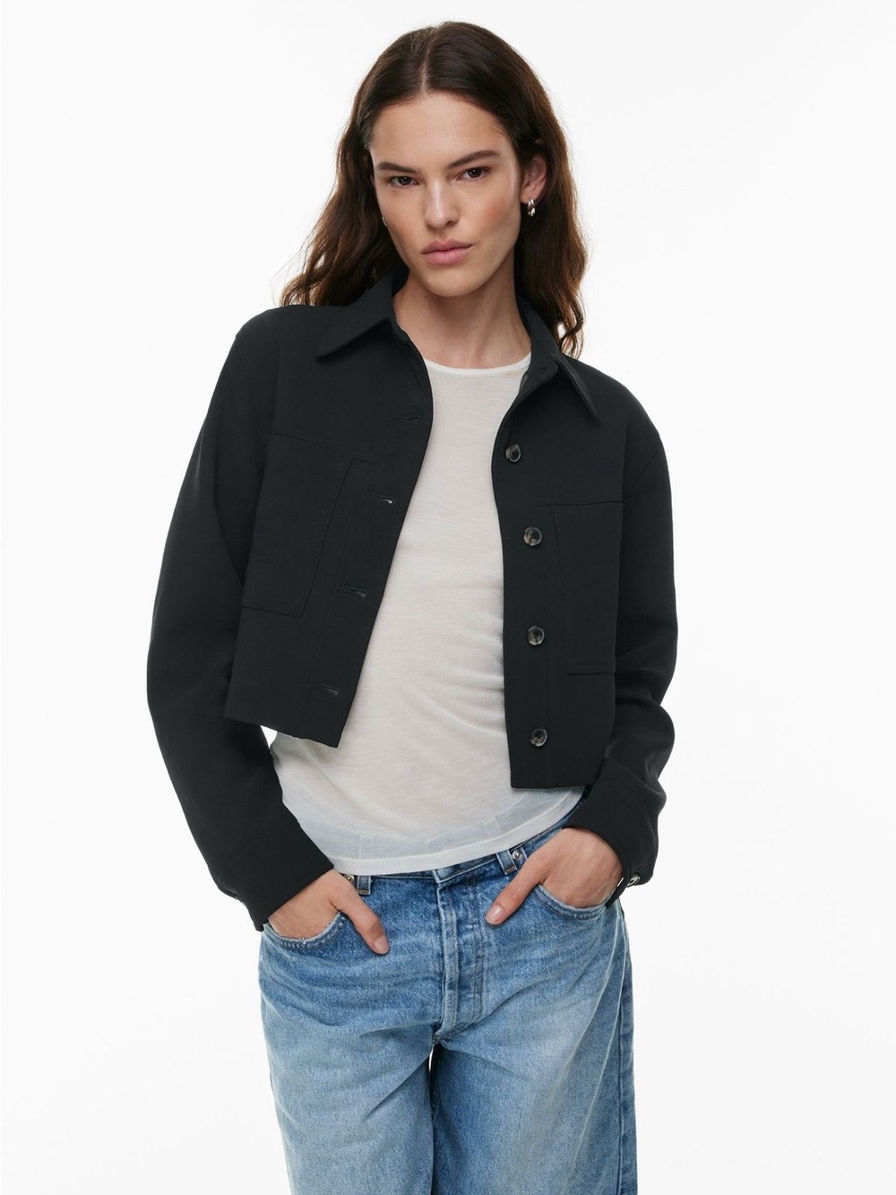 Wilfred by Aritzia | Little Cropped Jacket | Crepette